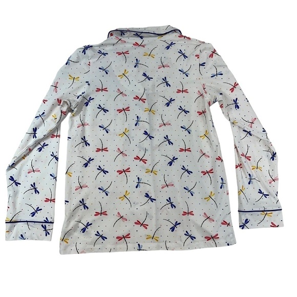 Bedhead Pajamas PJs Dragon Fly Dreams L/S Button Down Shirt Organic Cotton XS - Picture 4 of 12